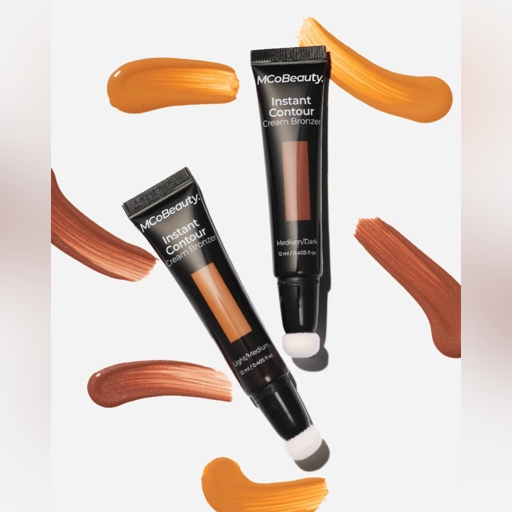3/$12 MCoBeauty Medium/Dark Instant Contour Cream Bronzer - Picture 7 of 7